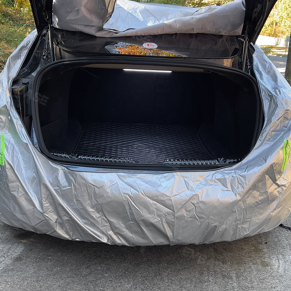 Model 3 X Y Full Car Cover Waterproof All Weather Protection Snow Proof Windproof Outdoor Car Covers for Tesla