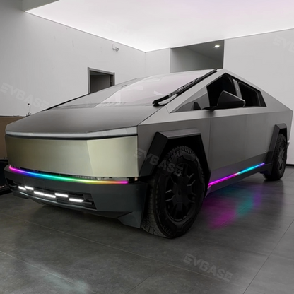 Cybertruck Profile LED Light Kit RGB Chasing Ambient Lighting Exterior Rock Lights with Smart APP Control