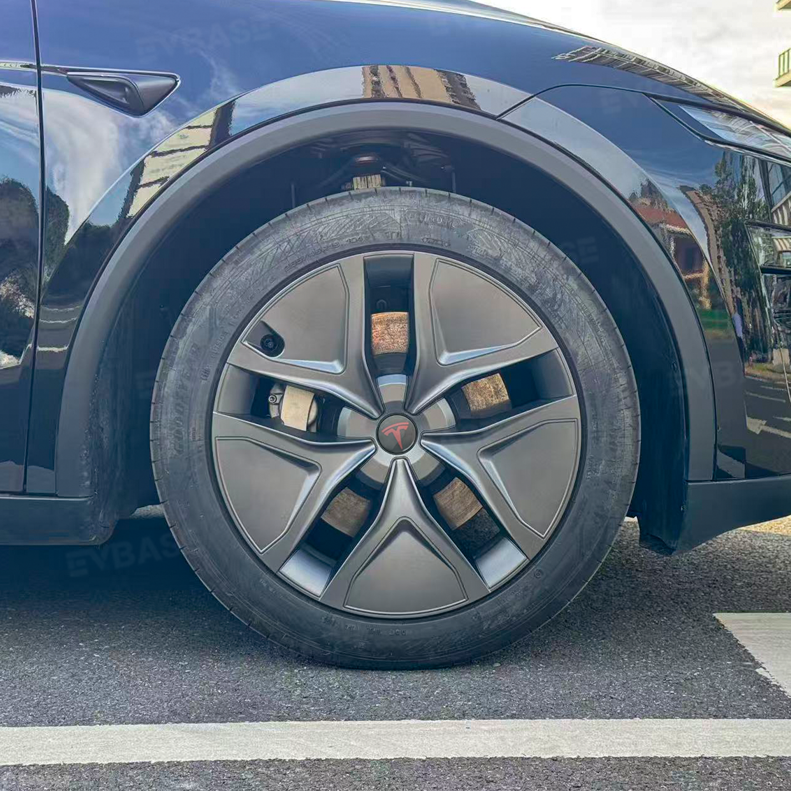 Model Y Juniper Wheel Covers 19 Inch Crossflow Wheels Hubcaps Inspired By Model Y Performance