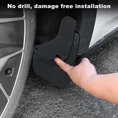 Model Y L Mud Flaps Front & Rear No-Drilling Splash Guards All-Weather Protection