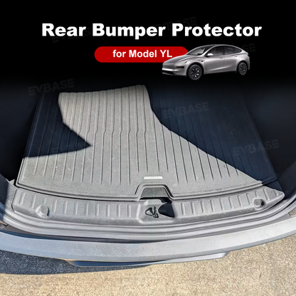 Model Y L Rear Bumper Guard Anti-Scratch TPE Trunk Sill Protector Mat