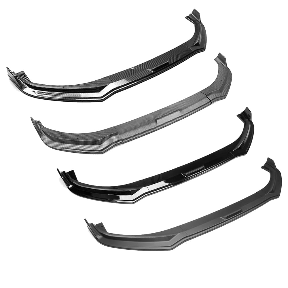 Ford Mustang Mach-E Front Bumper Lip ABS 3-Stage Diffuser Spoiler Splitter