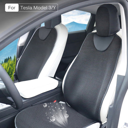 Model 3 Y Seat Cushion Cool Breathable Air Mesh Car Seat Cushion pad for Tesla