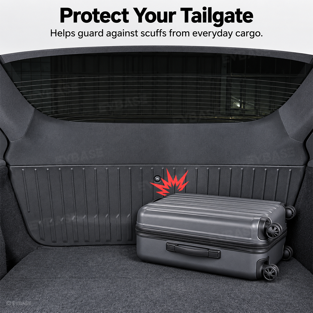 Model Y L Trunk Tailgate Protector TPE Rear Tailgate Cargo Liner Protective Mat