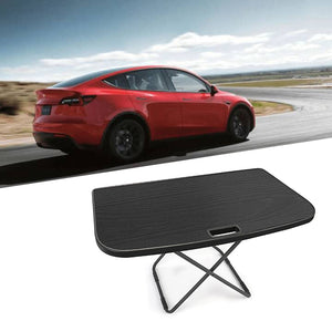 Camping Table Desk For Tesla Model 3 Y Travel Folding Table Trunk Storage Desk