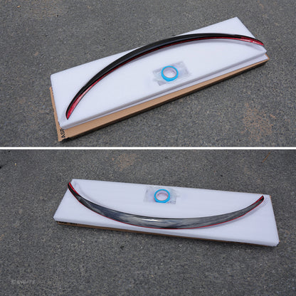 Carbon Fiber Rear Wing Spoiler for Model 3 Highland/ Y Juniper with Performance Style Redline Rear Trunk Spoiler