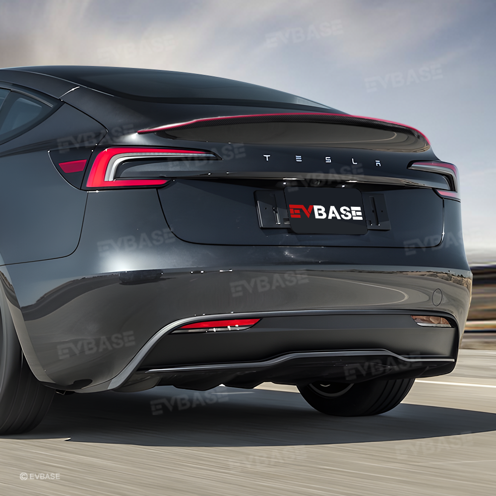 Carbon Fiber Rear Wing Spoiler for Model 3 Highland with Performance S ...