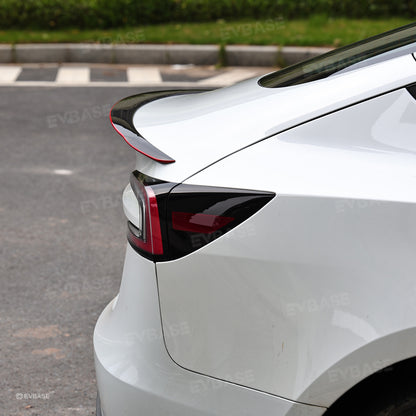 Carbon Fiber Rear Wing Spoiler for Model 3 Highland/ Y Juniper with Performance Style Redline Rear Trunk Spoiler