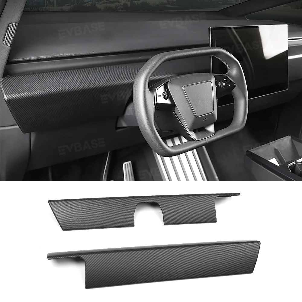 Cybertruck Dashboard Cover ABS Dashboard Panel Overlay Protection Trim