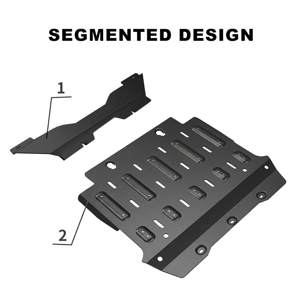 Cybertruck Front Skid Plate Heavy Duty Aluminum Off-Road Underbody Protection Guard Cover