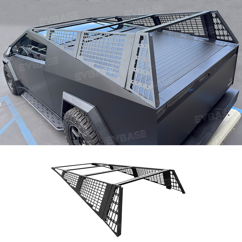 Cybertruck Roof Rack Roof Platform Cargo Rack With Molle Panel Organiz ...