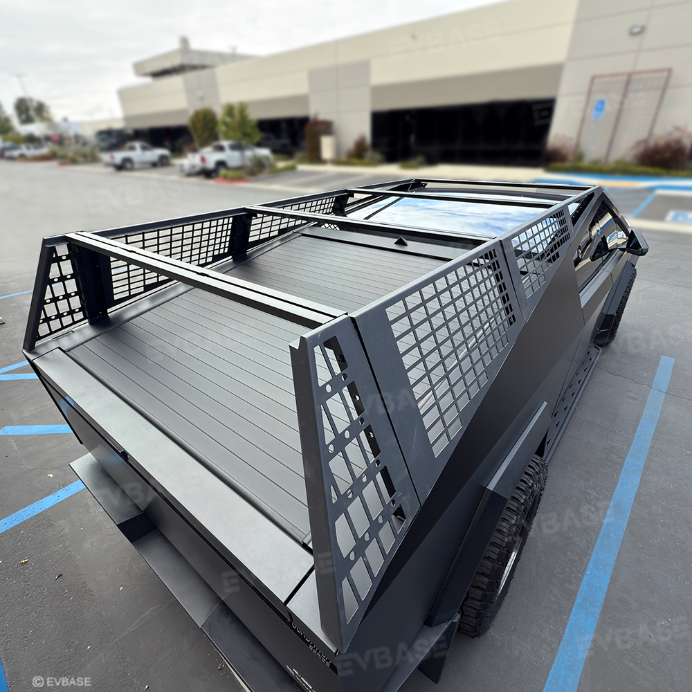 Cybertruck Roof Rack Roof Platform Cargo Rack With Molle Panel Organizer for Tesla Exterior Accessories