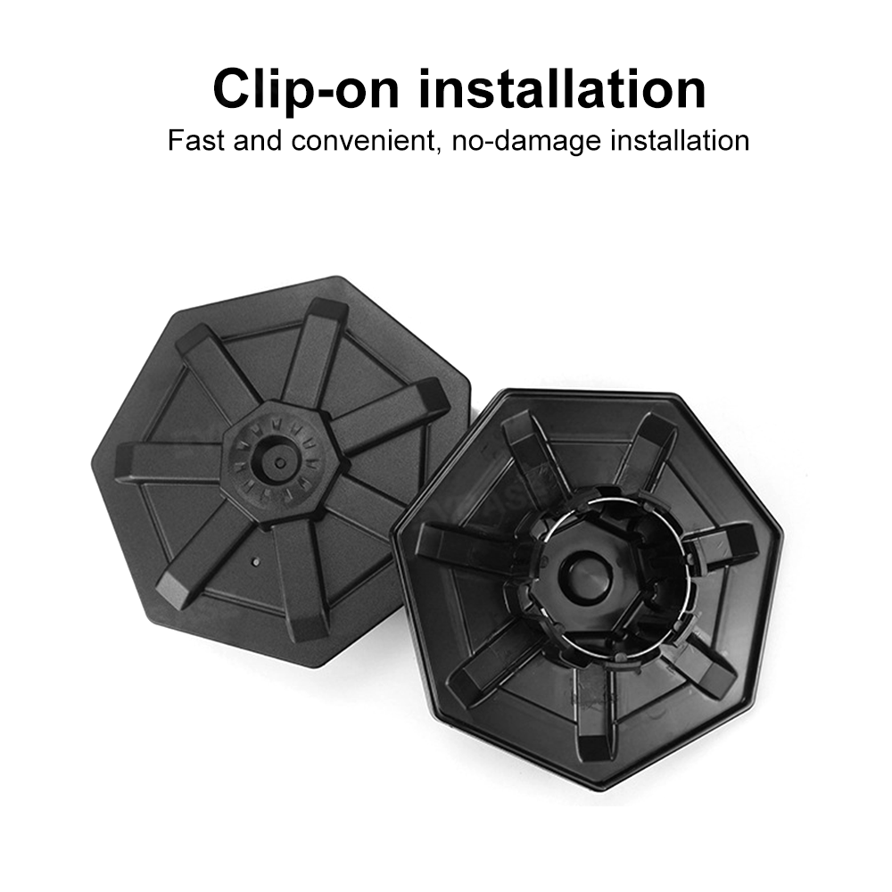 Cybertruck Wheel Center Caps Heptagon Center Hub Covers for Tesla