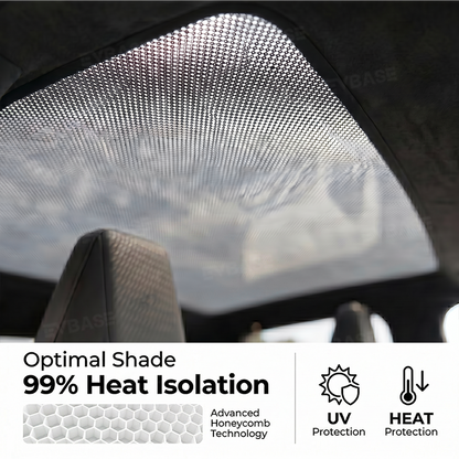 Cybertruck Glass Roof Sunshade OEM-Style Roof Shade Heat Insulation UV Protection Skylight Shade