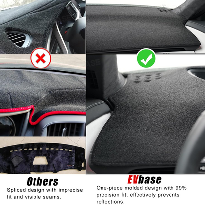 Dashboard Cover for Chevrolet Equinox EV Dash Cover Anti-Glare Mat Non-Slip Pad Sunshield Protector