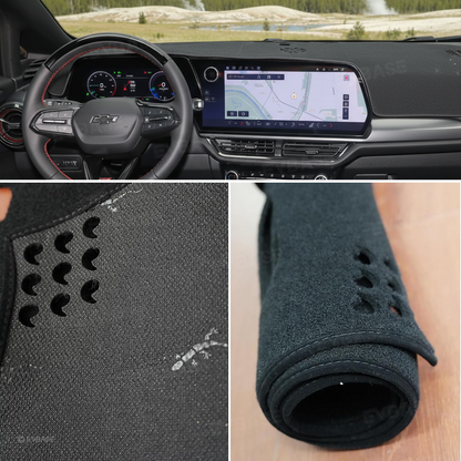 Dashboard Cover for Chevrolet Equinox EV Dash Cover Anti-Glare Mat Non-Slip Pad Sunshield Protector