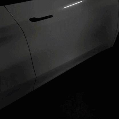 Door Plaid Projector Lights for Tesla Model 3/Y Ultra-Bright OEM Style Puddle Lights 