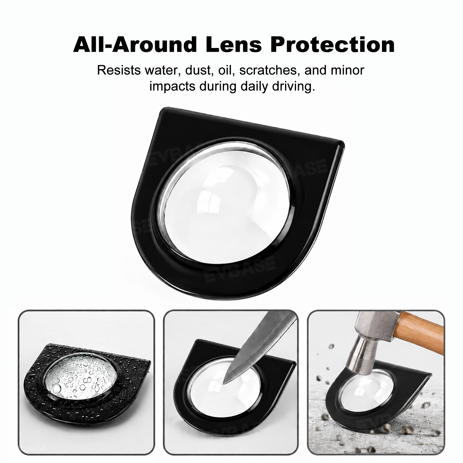 Model Y Rear Camera Lens Guard Protector ABS Camera Protective Cover Scratch Protection