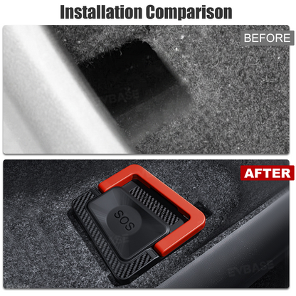 Model 3 Highland Rear Door Emergency Release Pull Handle Safety Escape Tool Opener