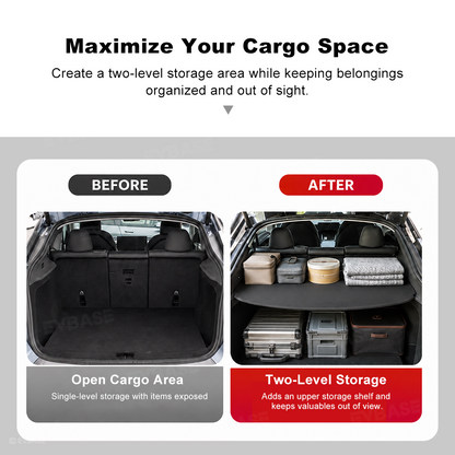 Model Y Juniper Trunk Cargo Cover Organizer Foldable Privacy Security Shade
