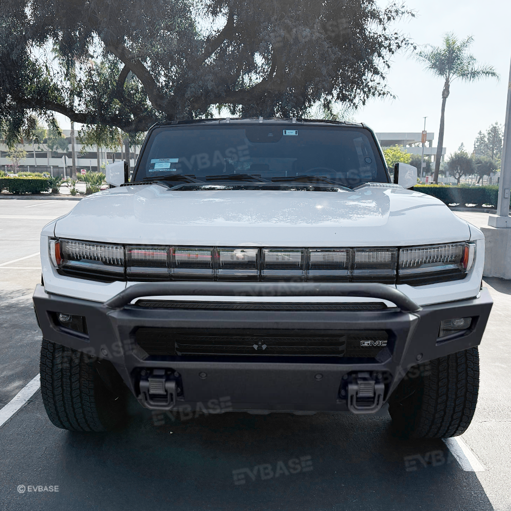 Front Bumper Guard for Hummer EV Off-road Bull Bar Bumper Grill