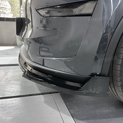 Model Y Juniper Front Lip Spoiler Sporty Style ABS Fascia Front Bumper Splitter