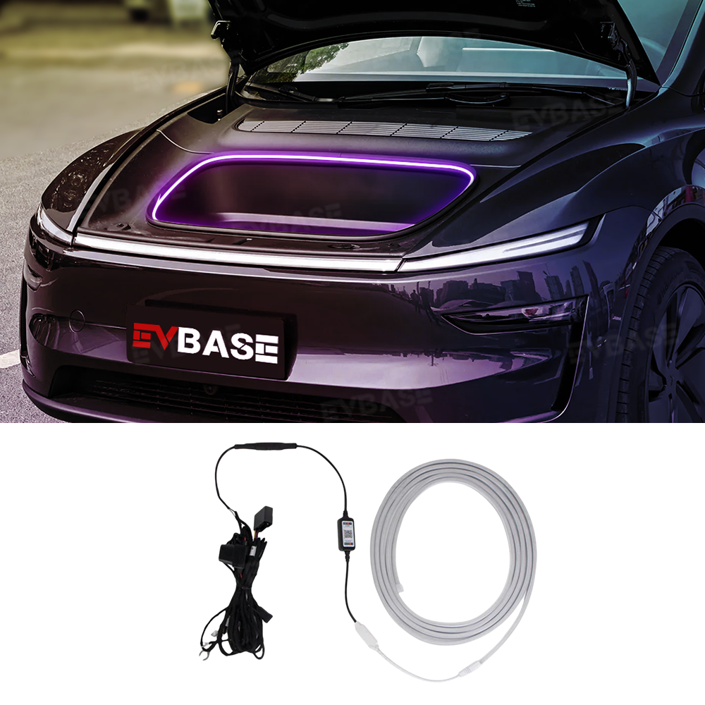 Model Y Juniper Frunk RGB LED Light Strip Multi-function Ambient Light ...