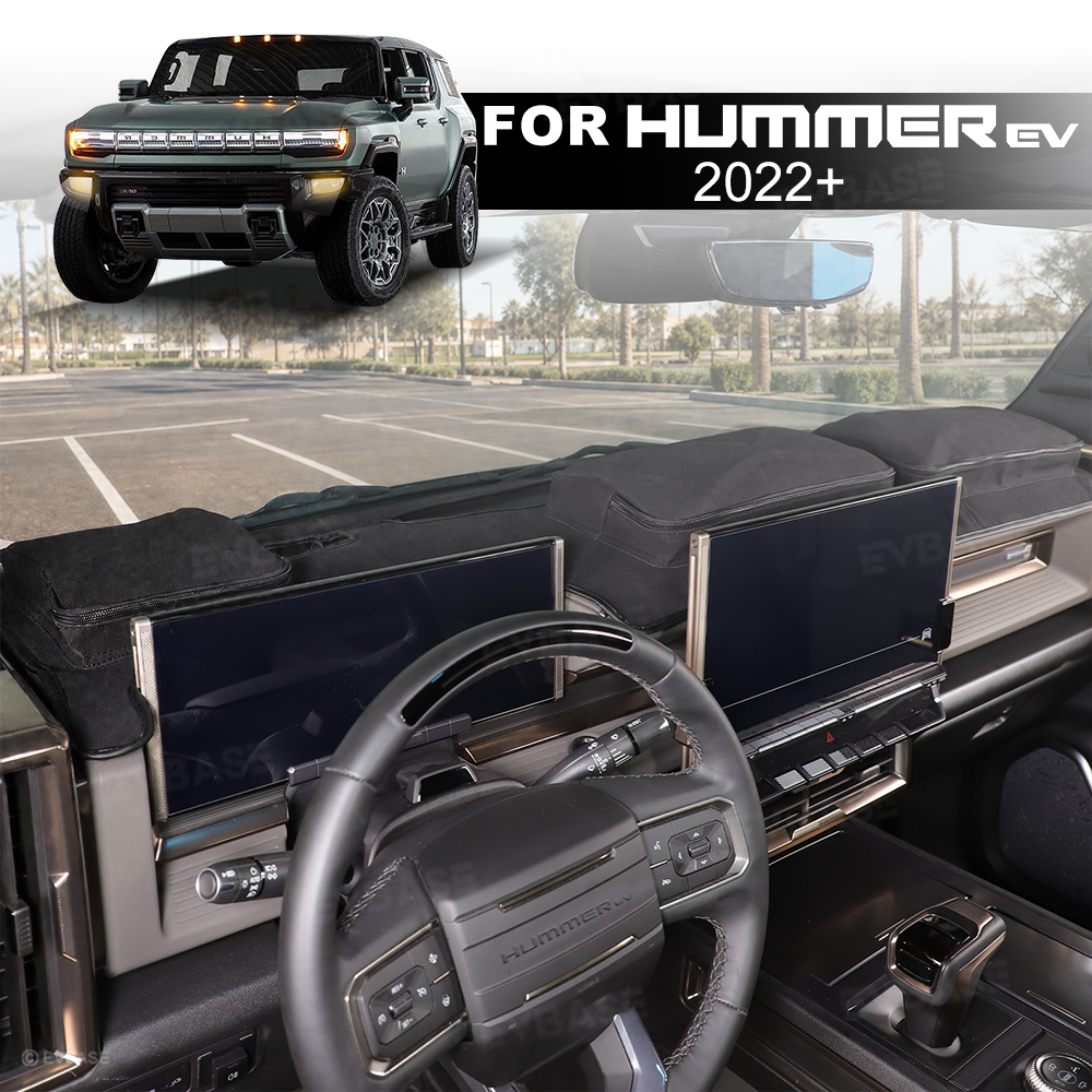 Hummer EV Dashboard Cover Anti-Glare Sun Protection Dash Mat Protector