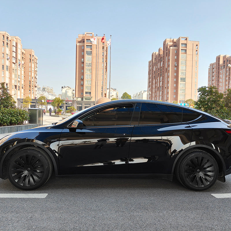 Wheel Covers Model Y Induction Wheel Caps for 19 inch Gemini Wheels 4PCS Matte Tesla Model Y Accessories