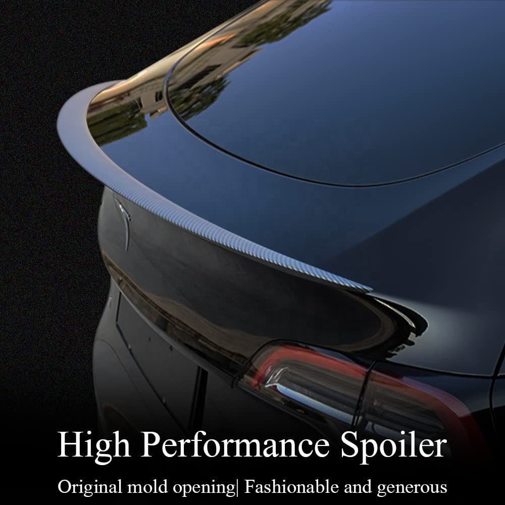 Real Carbon Fiber Spoiler Tesla Wing Carbon Fiber Spoiler For Tesla Model Y  3