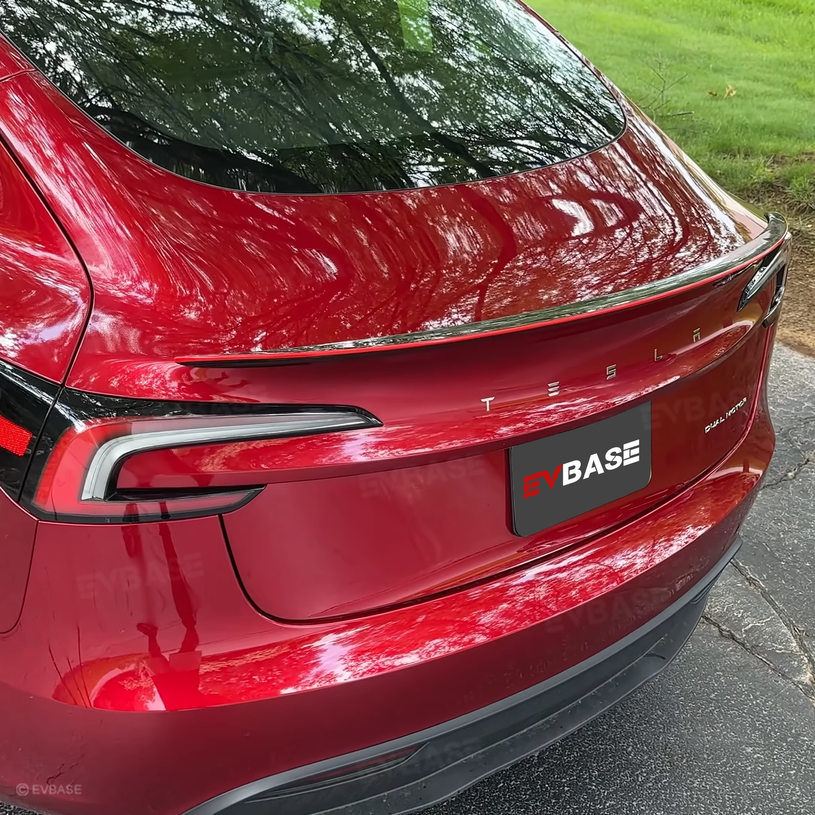 Model 3 Highland Spoiler Wing Redline Real Carbon Fiber Trunk Lid Rear Lip Spoiler for Tesla