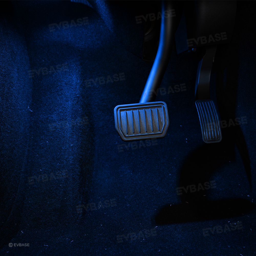 Model 3 Highland &Y Juniper Front Footwell Lights for Tesla Interior LED Floor Foot Lighting RGB Multi-color Ambient Lighting
