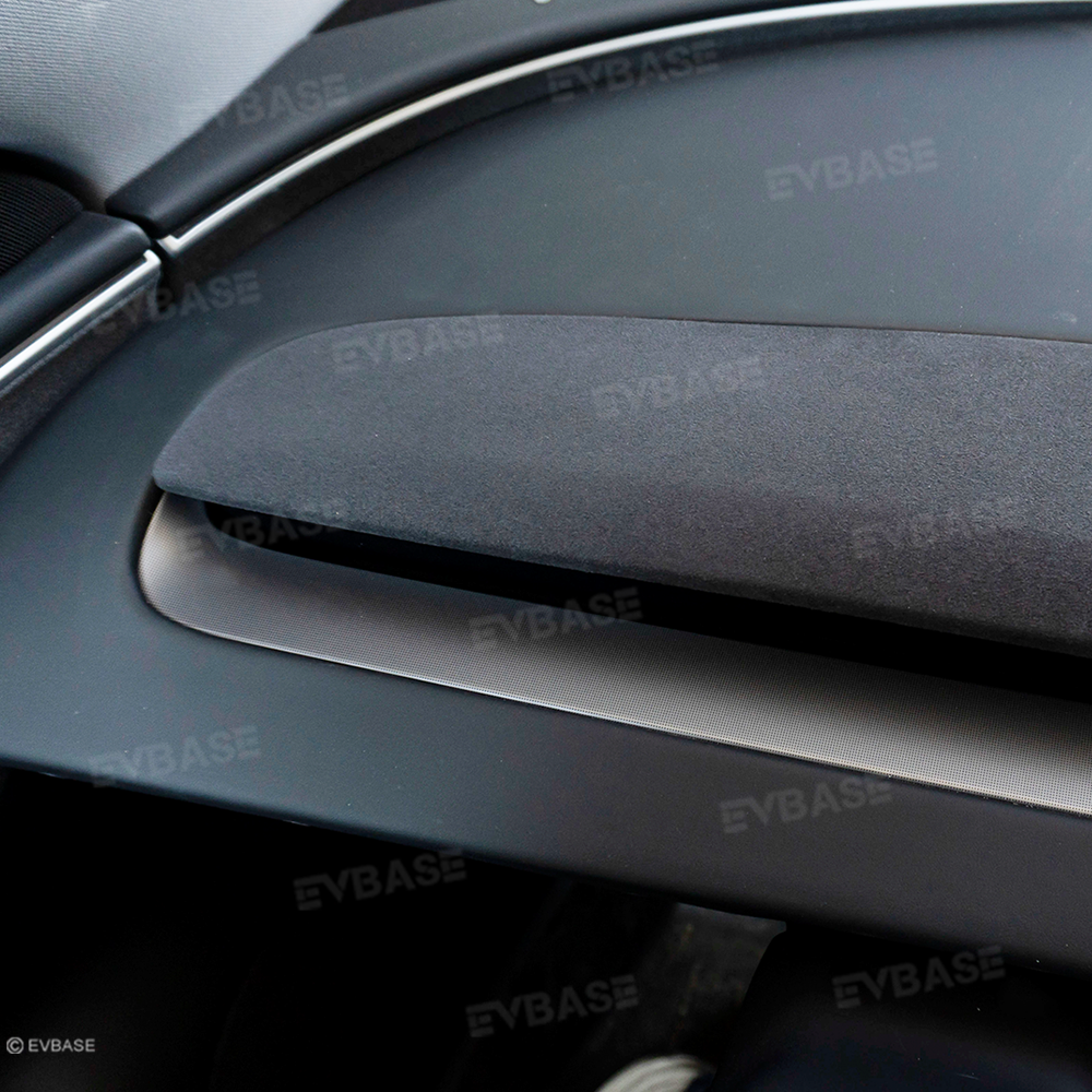 Model 3 Highland / Y Juniper Real Alcantara Dashboard Cover OEM Style Dash Protective Overlay