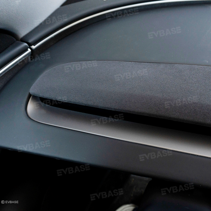 Model 3 Highland / Y Juniper Real Alcantara Dashboard Cover OEM Style Dash Protective Overlay