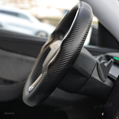 Model 3 Highland/ Y Juniper Steering Wheel Cover Anti-Slip Steering Wheel Overlay Trim