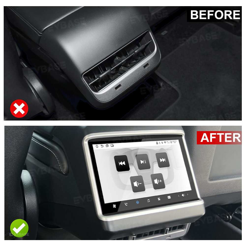 Model 3 /Y 7.5-inch Rear Entertainment Display With Air Outlet