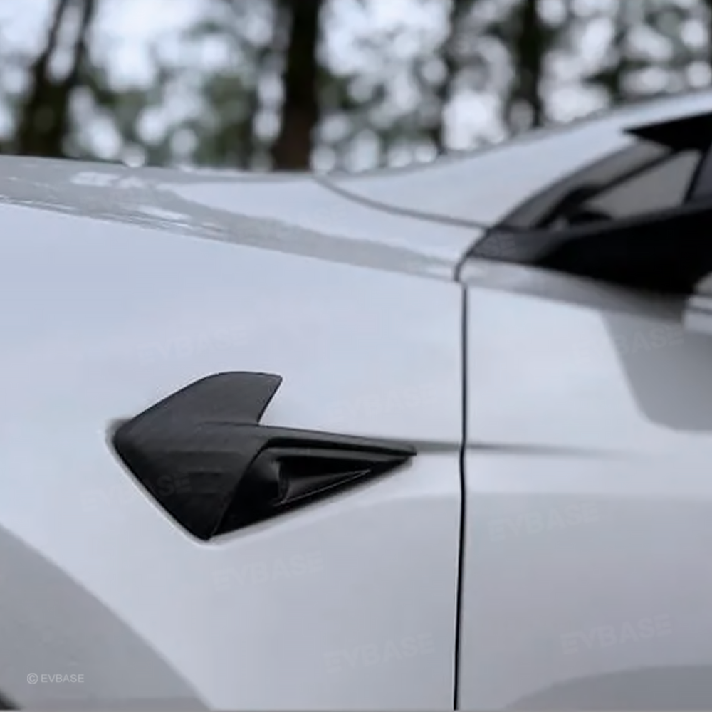 Model 3/Y Real Carbon Fiber Side Camera Turn Signal Protection Cover HW4.0 Inspired by the Elegance of the Manta Ray