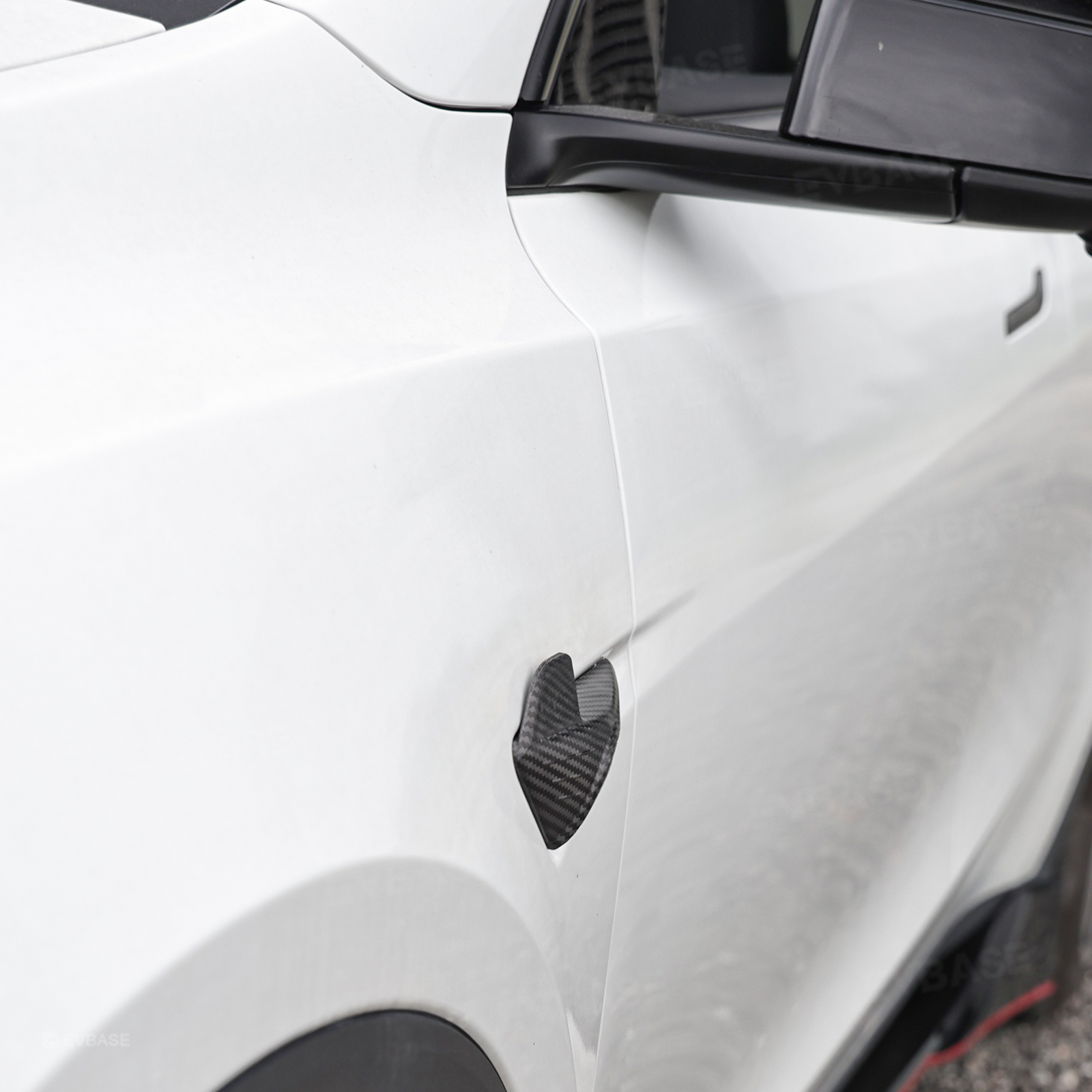 Model 3/Y Real Carbon Fiber Side Camera Turn Signal Protection Cover HW4.0 Inspired by the Elegance of the Manta Ray