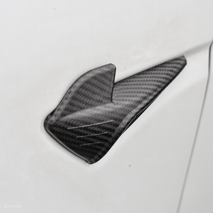 Model 3/Y Real Carbon Fiber Side Camera Turn Signal Protection Cover HW4.0 Inspired by the Elegance of the Manta Ray