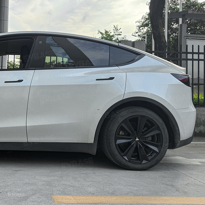 Model Y 19 Inch Wheel Covers for Tesla Matte Black Sporty Style Hubcaps Rim Protector