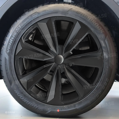 Model Y 19 Inch Wheel Covers for Tesla Matte Black Sporty Style Hubcaps Rim Protector