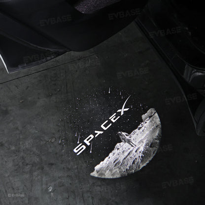 Model Y/3 Door Light Projector with Space Martian Style Puddle Lights for Tesla