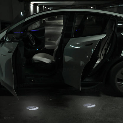 Model Y/3 Door Light Projector with Space Martian Style Puddle Lights for Tesla