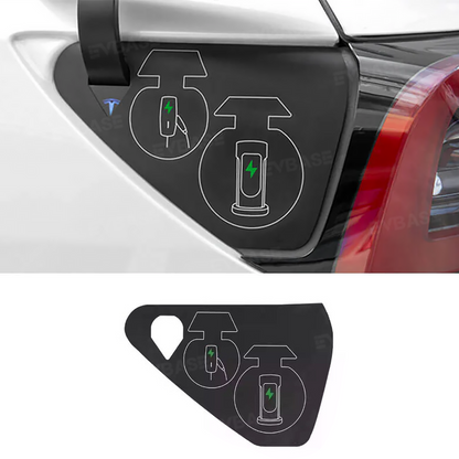 Model Y/3 Liquid Silicone Charging Port Waterproof Cover for Tesla All-Weather Outdoor Charging Protection