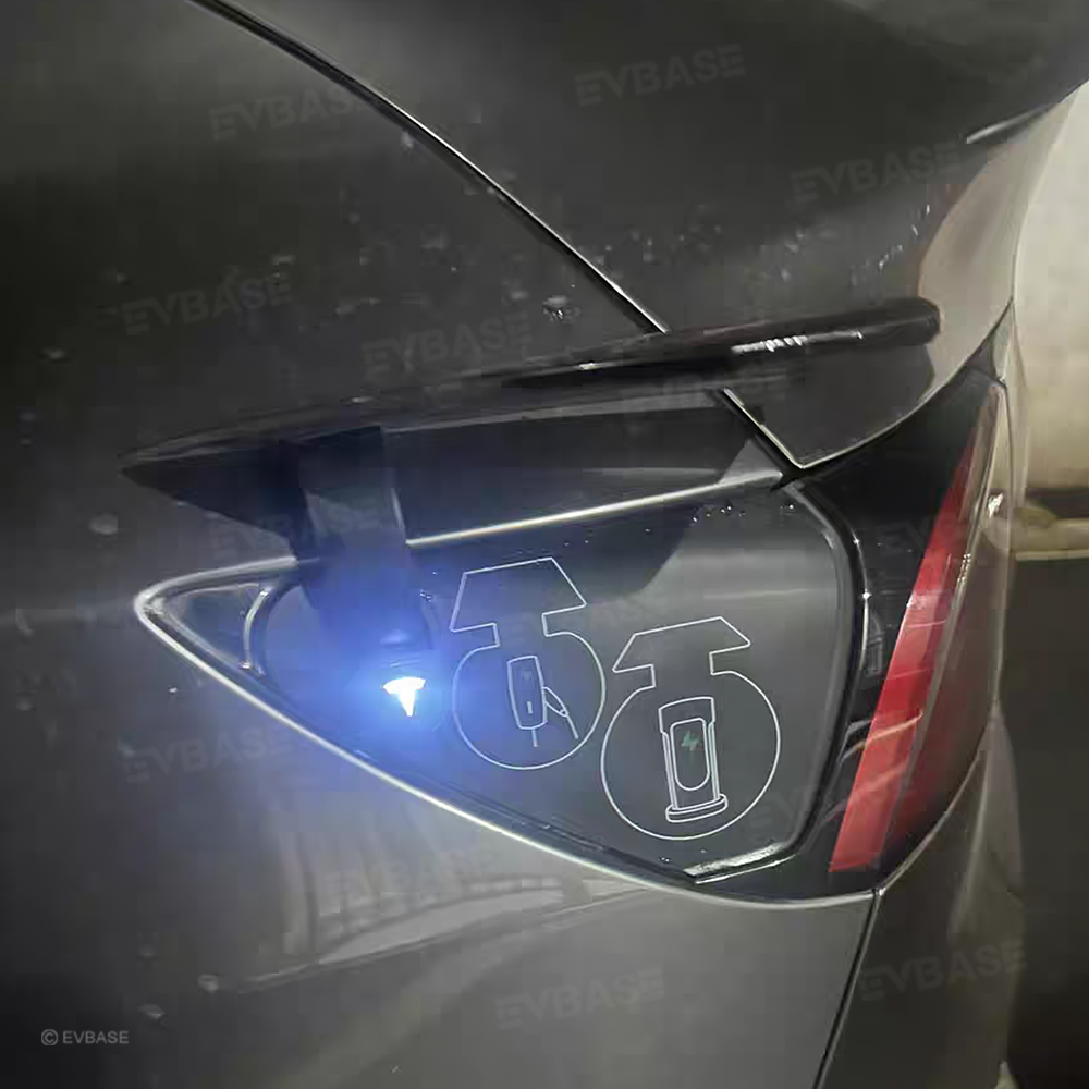 Model Y/3 Liquid Silicone Charging Port Waterproof Cover for Tesla All-Weather Outdoor Charging Protection