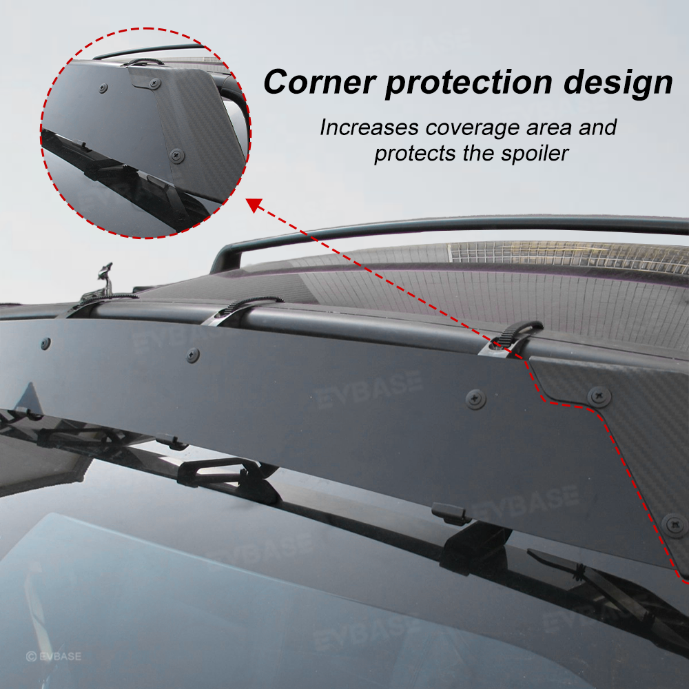 Model Y/3 Roof Rack Lockable Cross Bars 2.0 Reduced Wind Noise Carrier Rails Rooftop Luggage Cargo Carrier