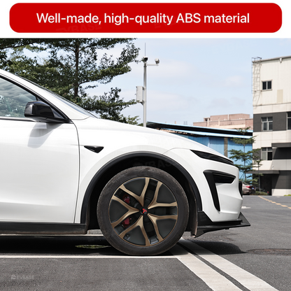 Model Y Juniper 19" Wheel Covers Satin Bronze Hubcaps Inspired By Model Y Performance