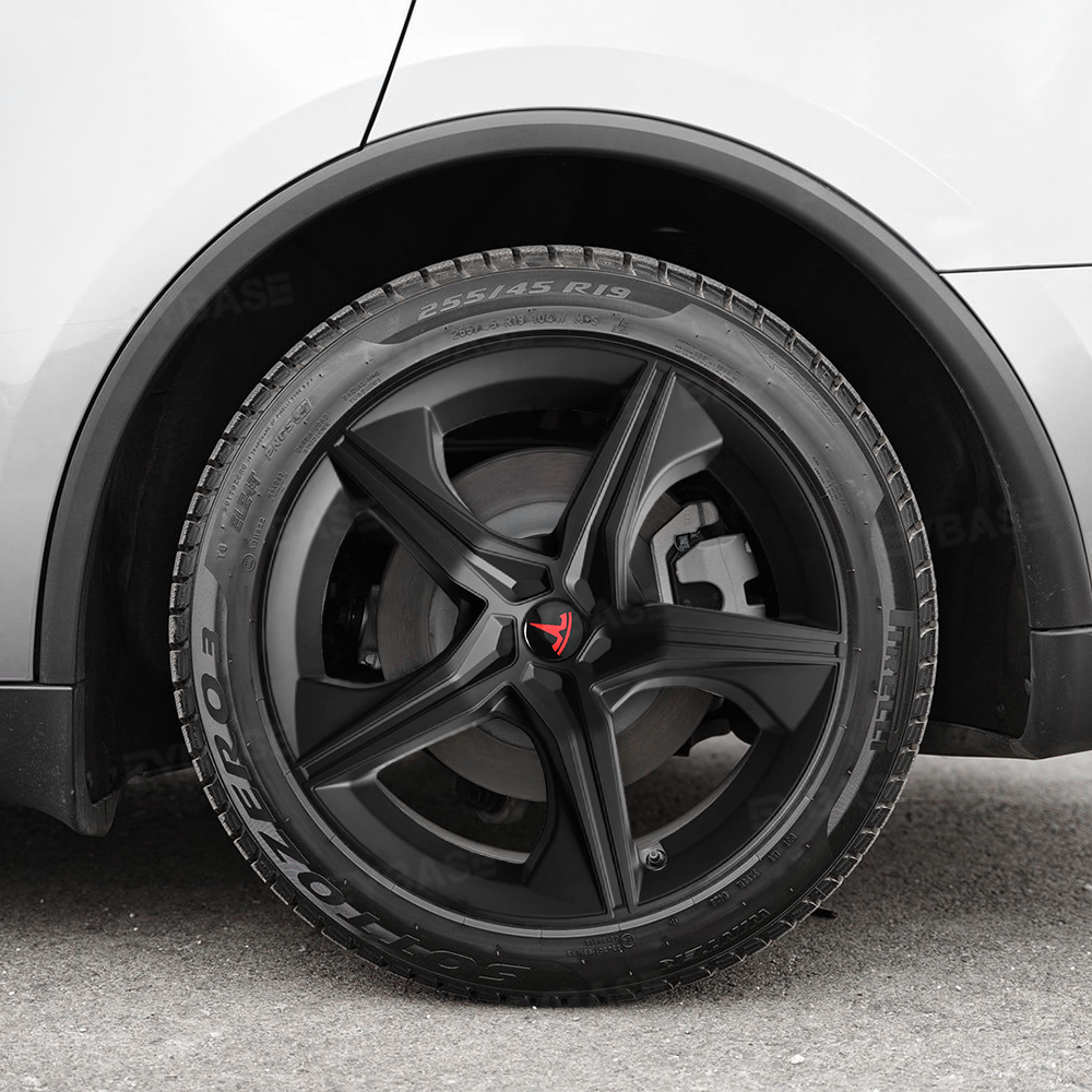Model Y Juniper 19" Wheel Covers Starfish Style Hubcaps for Tesla