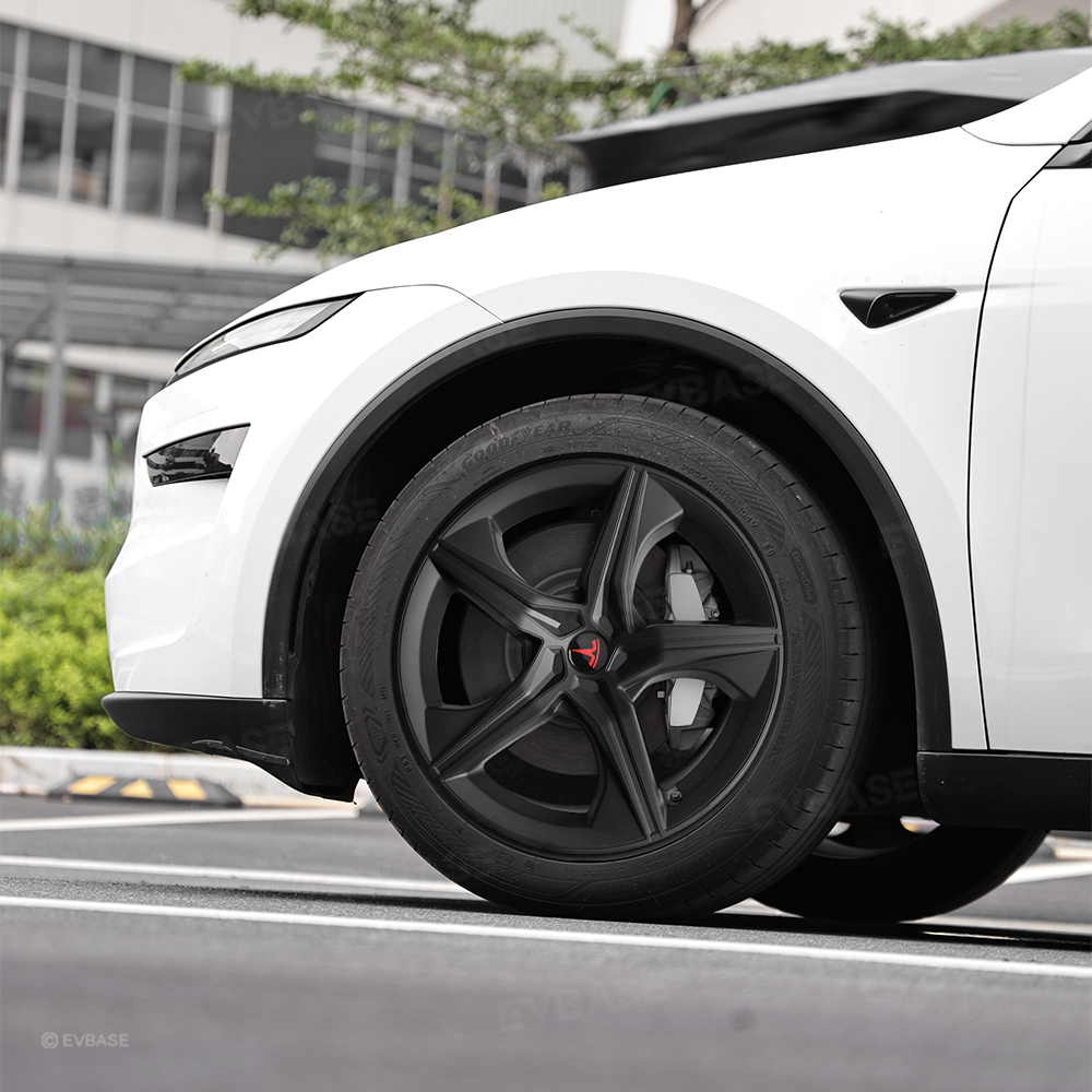 Model Y Juniper 19" Wheel Covers Starfish Style Hubcaps for Tesla