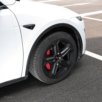 Model Y Juniper 19" Wheel Covers with Futuristic Off-Road Style Hubcaps Full Rim Protectors for Tesla